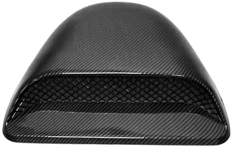 Okeeyseda Coperchi Decorativi per Cofano di Aspirazione del Flusso d'Aria per Auto, Copertura Decorativa per Cofano Anteriore, Copertura del Motore Anteriore in Stile Racing, Ricambio Universale B