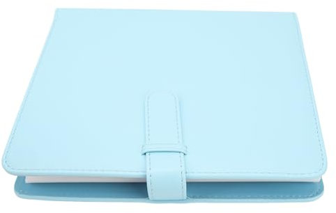 Álbum de Gran Capacidad 288 Bolsillos, álbum de Fotos Cuero PU Protección Elegante y Elegante, Experiencia Visualización Clara Cristal, Compatible para Mini, Generosa Capacidad para Todos (BLUE)