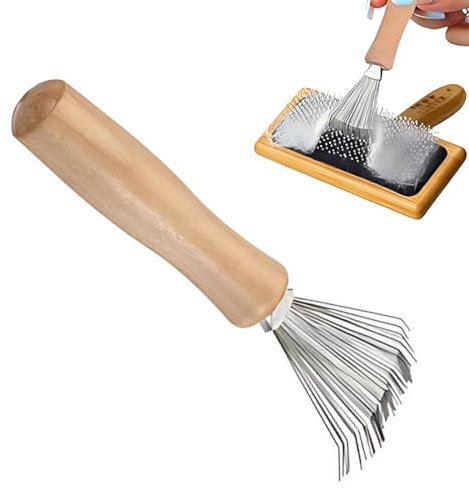 JUGUTA Nettoyants De Brosse À Cheveux, Brosse À Cheveux, Brosse De Nettoyage, Mini Brosse À Cheveux, Brosse De Nettoyage Pour Enlever Les Poils Des Brosses, Peignes, Tapis De Bain, Tapis