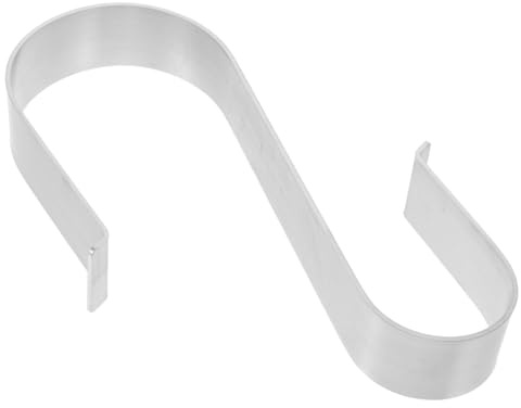 Gatuida Heavy Duty Ring Buoy Bracket S Shape Railing Mount Iron Lifebuoy Holder Space Saving Design Corrosion Resistant for Boats Quick Emergency Access
