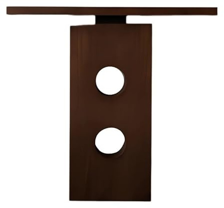 XLIHAWY Konsolentische, Eingangstisch Mit Ablage Massivholzbeine, Schmaler Langer Sofatisch Mit Stauraum, Holz Foyertische Für Den Flur(80x25x85cm)