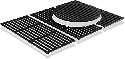 Enders® Switch Grid Rost-in-Rost System Gusseisen, für Enders® Uniq Pro 3, Grill-Zubehör, Grillrost, 3-Brenner, optionale Einsätze, Sear Grate, Pizzastein, Pfanne und Geflügelbräter, #7919