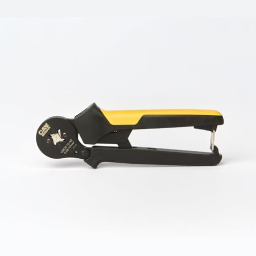 CAV INNOVA 0.08-10mm² Crimpadora Cuadrado Terminales Electricos Alicates para Crimpar Terminales, Crimpadora Punteras Huecas, Compacta