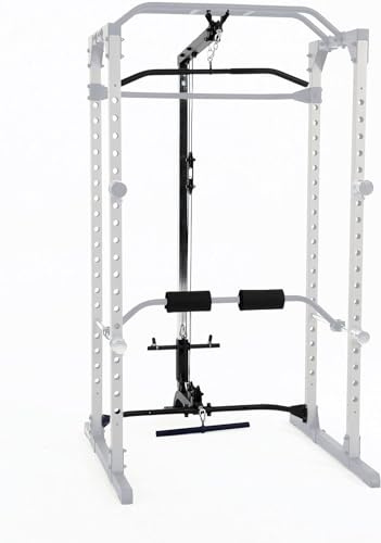 Fitness Reality Kabelzug für den 810XLT Super Max Power Rack Cage, Sport- und Fitnessgerät für Latzug und Ruderzug, Erweiterung für die Kraftstation