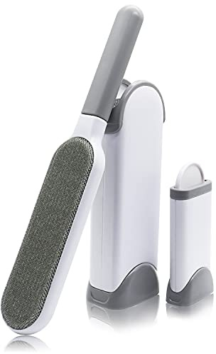 Brosse Anti Poils Animaux Chat & Chien - Brosse de Nettoyage Magique Réutilisable Enlève Poils, BOMEI PACK
