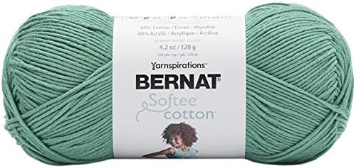 Bernat Softee Cotton 120g - Pool Green