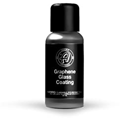 Adam's Polishes Graphene Glass Coating (30ml) - Advanced Rain Windshield Water Repellent for Cars, Shower Doors Mirrors and Other Glass Surfaces | Long Lasting Hydrophobic Graphene Ceramic Coating