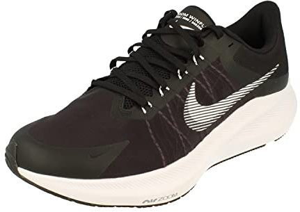 Nike Zoom Winflo 6 Shield - Tenis de Correr para Hombre, Negro Blanco Gris Humo Oscuro, 44.5 EU