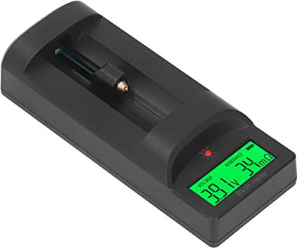 Asixxsix Comprobador de Pilas, Comprobador Portátil de la Resistencia Interna de Las Pilas con Pantalla LCD, Apto para Pilas de Litio 18650 Y Pilas Alcalinas AA o AAA (#2)