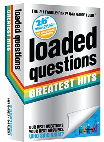 All Things Equal, Inc. Loaded Questions Greatest Hits - Das #1 Familienspiel / Partyspiel mit 250 neuen und klassischen Fragen für 4-6 Spieler ab 10 Jahren