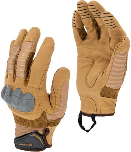 Lahti PRO Arbeitshandschuhe | 11(2XL) | Schutz gegen Abrieb | Leder Protective Handschuhe | Schnittfest | Putzhandschuhe | Gartenhandschuhe | Arbeitshandschuhe | Protective Gloves