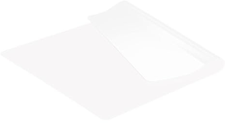 KitchenRaku Tappetino in silicone extra grande, antiscivolo, antiaderente, resistente al calore, riutilizzabile, per alimenti, lavabile in lavastoviglie (Trasparente, 60x40cm)
