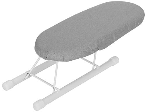 Planche A Repasser Table Pliable,Mini Planche À Repasser Manches Pliables Poignets Colliers Table À Repasser pour La Maison Voyage Cloth (Tissu argenté Anti-brûlure)