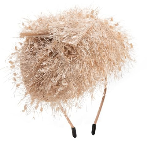 axy Fascinator Haarreif Hut mit Schleife Braut Kopfschmuck - Wunderschön Haarreifen Damen Stirnband Haarschmuck HRHU1