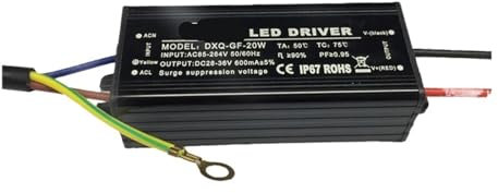 FBXRXZFPJ 20W LED étanche Alimentation isolée 85-264V Downlight lumière enterrée Pas de Scintillement Aquarium réservoir de Poissons lumière entraînement à Courant Constant