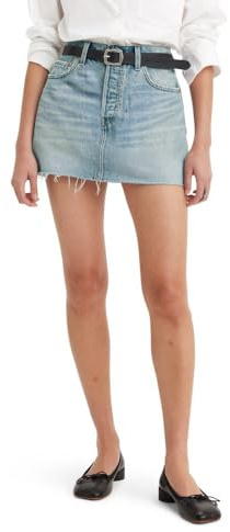 Levi's Women's Icon Skirt, (New) Woven Minutes, 32