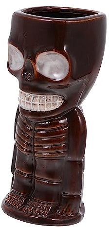 MOLUCKFU 1stück Kreative Hawaii Cocktail Tasse Einzigartiger Tiki Keramikbecher Für Partys Festivals Und Bar Tropische Trinkware Für Besondere Anlässe
