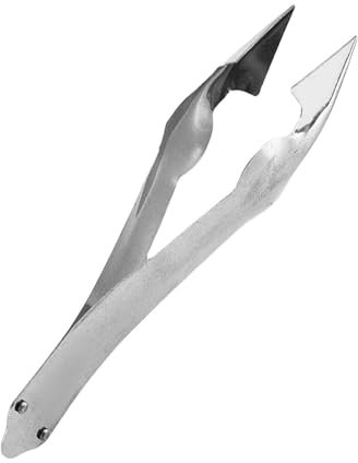 Pelador y descorazonador de piña de acero inoxidable, cortador ergonómico con hoja desmontable para pelar fácilmente y quitar los ojos