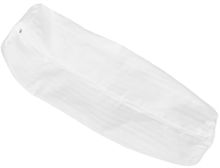 Hemobllo Funda de Cojín Cilíndrico Redondo de Tela de Color Claro, Flexible y Resistente a Arrugas, Adecuado para Almohadas de Sofá y Soporte Cervical Hogar