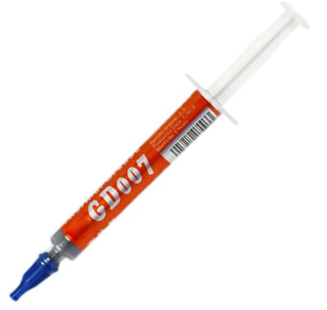 Eastuy Pâte Thermique pour Dissipateur De Chaleur, Pâte Conductrice pour Processeurs, Seringue en Silicone pour Refroidissement PC, CPU, Imprimantes et Appareils Électroniques