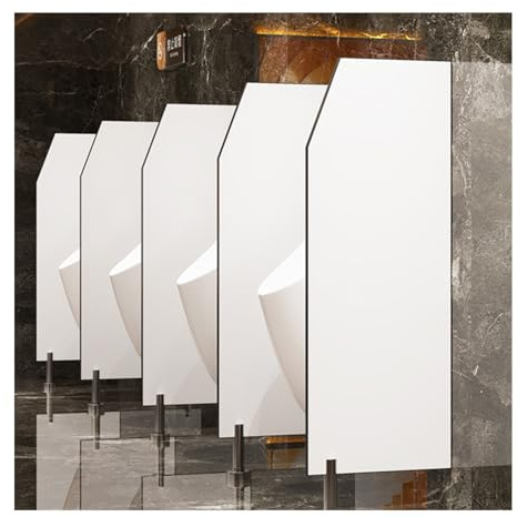 Urinal-Sieb, Bodenstehender Toiletten-Trennwand aus Holz für öffentliche Toiletten, ideal für Schulen und Einkaufszentren