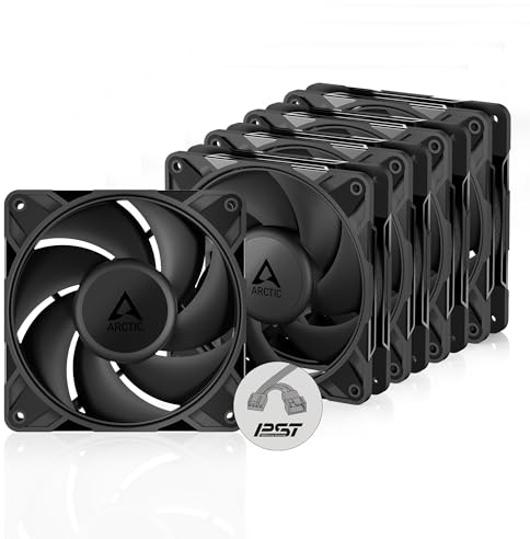 ARCTIC P12 Pro PST (5x) - Leistungsstarker 120 mm Lüfter (Generalüberholt)