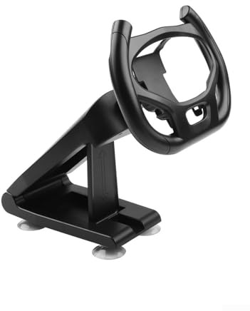 Support de volant pour PS5 avec ventouse, support ABS sécurisé pour manette de jeu PS5, expérience de jeu stable pour les jeux de course
