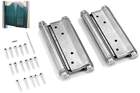 Hinge for Kitchen Cafe Saloon Bar Counter Swing Free Door Gate, 3 inch/76mm