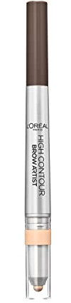 L'Oreal Paris High Contour Brow Pencil & Highlighter Duo 108 Warm Brunette