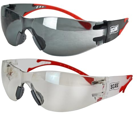 Scan SCAPPEFSTWIN Twin Pack Flexi Spectacles Smoke and Clear