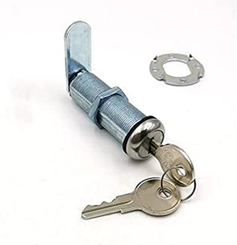 Cerradura de leva extra larga para RV con código de llave 8025, cerradura de leva resistente a la intemperie de 2 pulgadas para RV, cajón grueso y puerta de compartimento, reemplazando laCH751