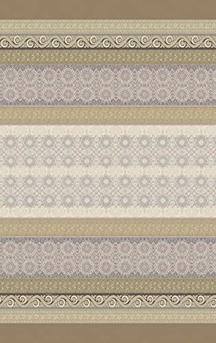 Bassetti TREMEZZO Jacquard Plaid, Baumwolle, Beige, 140x190