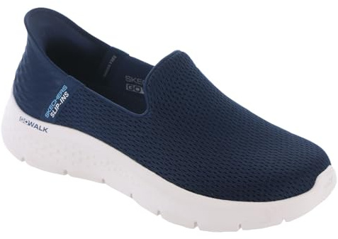Skechers Women's GO Walk Flex Relish Sneaker, Navy, 5 UK
