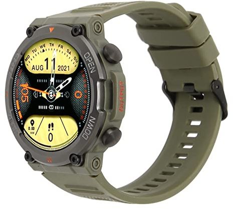 Montre Intelligente pour Hommes et Femmes avec Appel Bluetooth, Suivi d'activité avec Moniteur D'oxygène Bloox, Plusieurs Modes de Sport, Montre de Fitness étanche pour Android