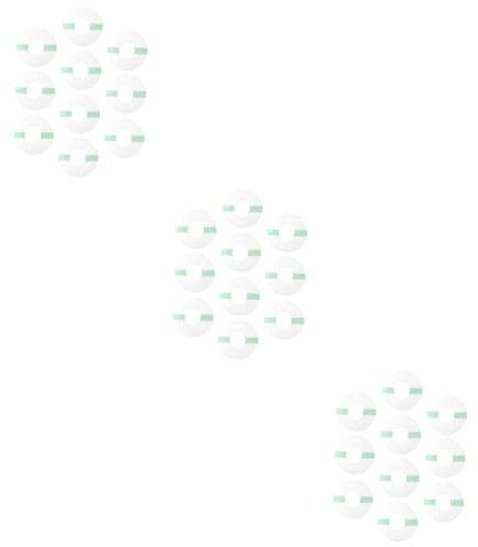 GLEAVI 30 Stk Klebeflecken Schwimmen Klebepflaster Duschpflaster G6 Klebepflaster Anti-rutsch-sensor-patch Selbstklebendes Sensorpflaster Fester Sensorpatch Rutschfest Tpu Weiß Aufkleber