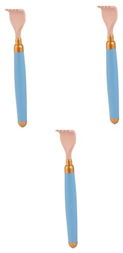 MAGICLULU 3St kitzeln für den einzug reisegröße Selbstmassagegeräte für Rücken und Nacken handlicher Rückenkratzer Schaber für Männer Teleskopkratzer Körperkratzer Hörner