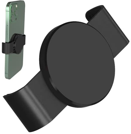 Zunishaone magnetisk telefon supportbil | tång och universell magnetplatta för mobiltelefoner, kompatibel med bilstöd, kraftfull magnet, säker fixering