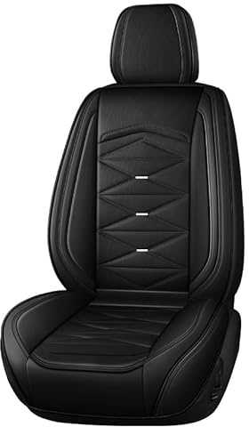 Roguzm Autositzbezüge Universal passend für VW Passat B6 Golf 4 Golf 5 Passat B5 Golf 7 Tguan Polo Golf Mk4 Passat B8 VW Golf 5 VW Golf 6 Vollschutz Nappa Sitzbezüge