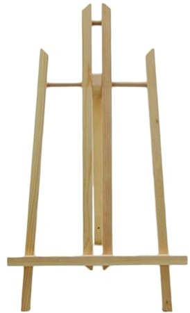 1 cavalletto in legno, per pittura, supporto da disegno, treppiede, quadro, schizzi, espositore da tavolo
