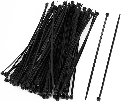 100 hebillas universales de nailon para atar cables, resistentes con cierre de pin y botón, clips de cremallera automotrices, remaches de cierre resistentes a los rayos UV para carrocería de coche
