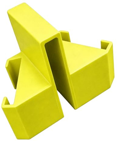 Tonysa Tennisnetz-Kamerahalterung mit Sicherem Klemmdesign für Spielanalyse, Coaching, Live-Streaming-Übungen (Yellow)