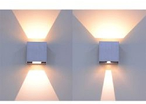 Applique moderno orientabile lampada led da parete muro 5w faretto spot 230v LED - Luce Bianco freddo