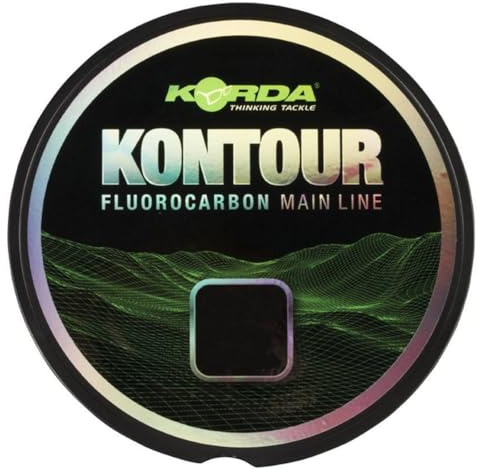 Korda Kontour Fluorocarbon, Schnell Sinkende Fluorocarbon-Hauptschnur, für Karpfenangeln