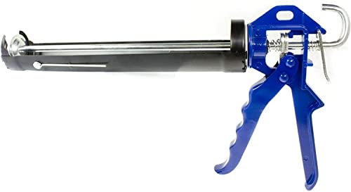 Unibos | Professional | Caulking Gun | Heavy Duty | Extra Strong Skeleton | Suitable for High Viscosity Products | Sealant, Silicone, Adhesive Applicator