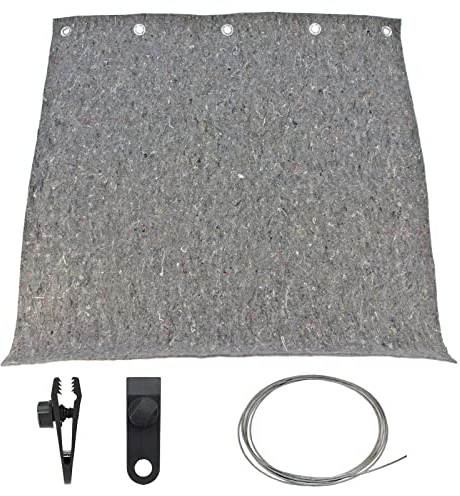 BSW STRONGHOLD - Stronghold Max+ Vario Pfeilfangmatte - 3m hoch x Länge wählbar (2m, 3m, 4m, 5m) - Grau - Synthetik - Bogenschieß-Ziel - Ziel - Bogenschießen Ziel