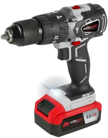 TALADRO PERCUT.WORGRIP 20V. 4.0Ah.BRUSH
