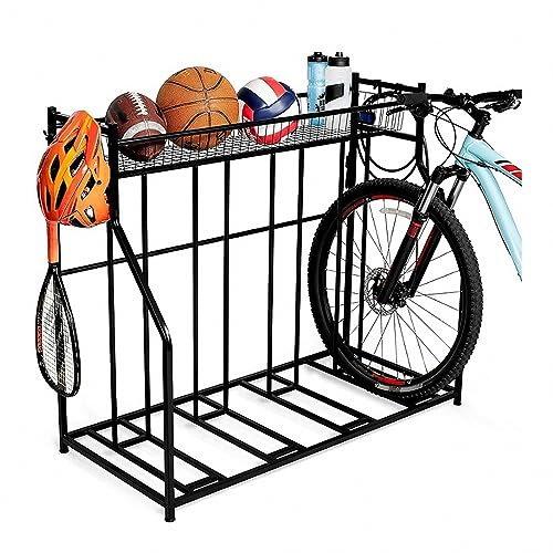 MAOTN Multi-Card-Fahrradparkständer, Haushalts-Wohnungsgarage, unabhängiger Carbon-Mountain-/Rennrad-Aufbewahrungsständer,Black,Size