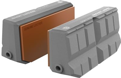 Real Avid Smart Jaws | Upgraded Vise Jaws | Versatile Vise Jaw Pads for Optimal Secure Fit on Variety of Shapes and Sizes (Soft-Fit Leather Sleeves)