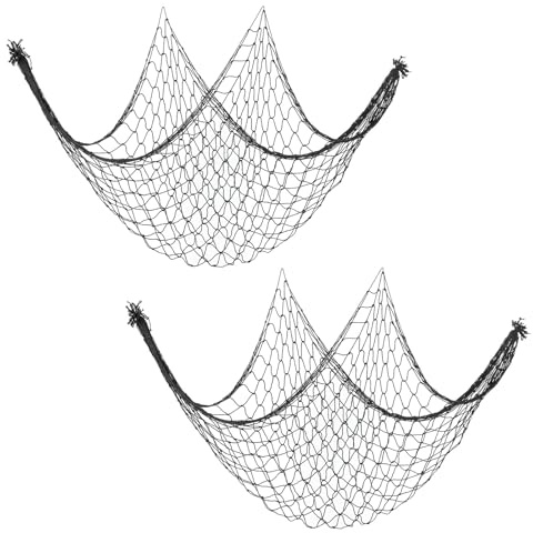 PATIKIL Rete da pesca decorativa, accessorio per feste