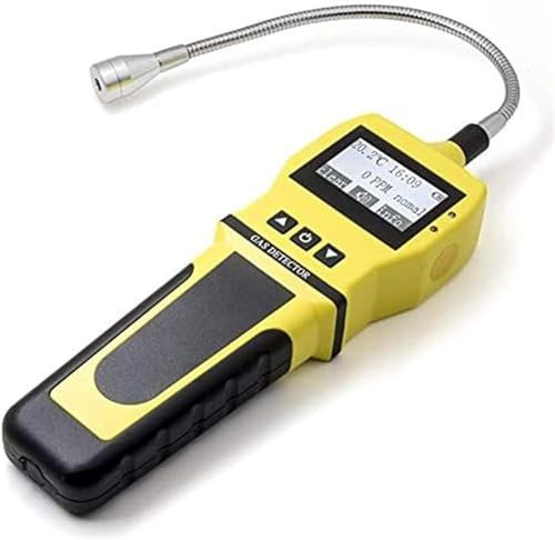 Détecteur par Forensics | Affichage de résolution de 0 à 10 000 ppm et 1 ppm | Batterie Li-ION | Gaz Naturel, méthane, Propane, Butane, H2, NH3 et alcanes